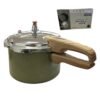 Panela de Pressão Max Chef Wood Indução 4,2L - Verde acinzentado