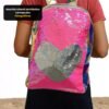 Mochila Infantil de Plástico Lantejoulas Holográficas