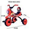 u0e91lxe2yn-xl-1.jpg Triciclo Infantil Estilo Moto com luzes - Vermelho