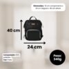Mochila maternidade - Preta
