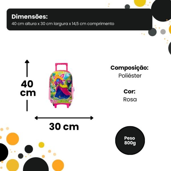 u5e8j3ogi3-xl-1.jpg Mochila de Rodinhas Infantil Princess Wings - Rosa