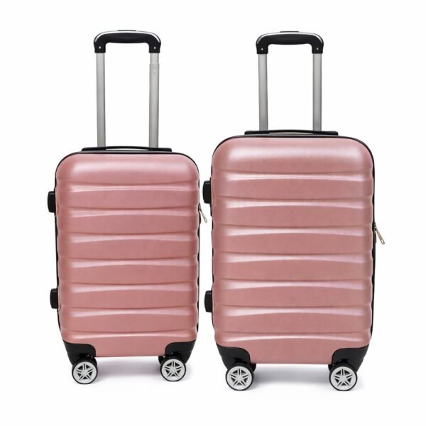 Kit 2 Malas de Viagem Com Rodinhas 18'' e 20''