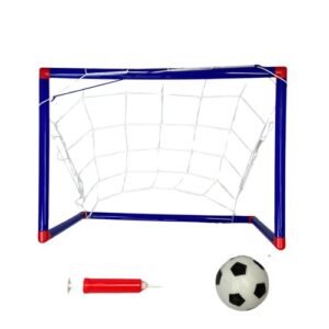uqws95ycen-lg-4.jpg Trave de Futebol Brinquedo com Bola - Azul