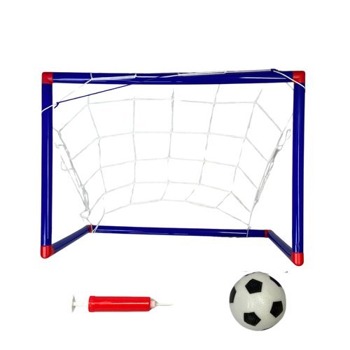 uqws95ycen-lg-4.jpg Trave de Futebol Brinquedo com Bola - Azul