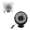 Ventilador de Mesa Redondo Portátil com USB - Preta