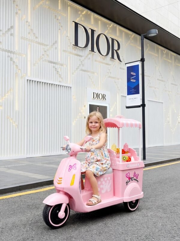 v35chsebswl-xl-2.jpg Moto Elétrica Infantil 12V Sorveteria - Rosa