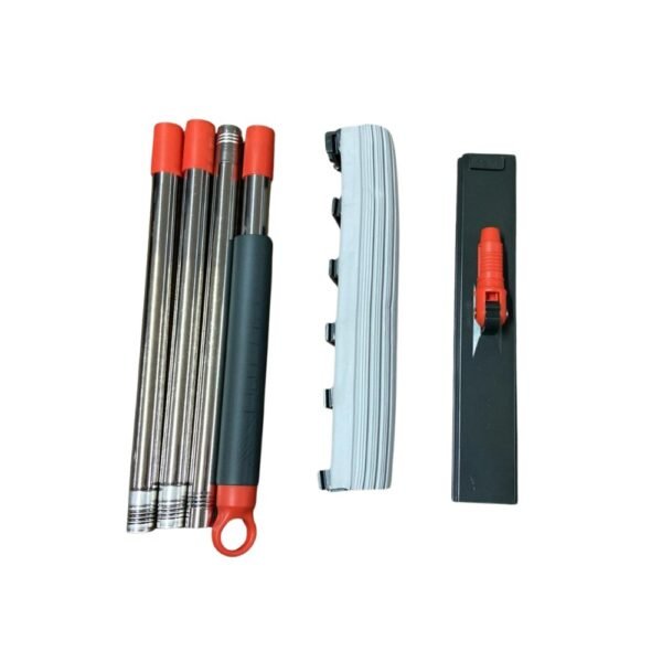 Mop Esponja PVA com Balde e Cabo em Aço Inox - 125 cm