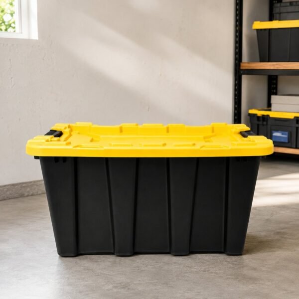 vpgcb7890n-xl-1.jpg Caixa Organizadora com Tampa Alta Resistência 40 Litros - Preta