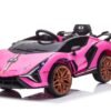 Carrinho Esportivo Elétrico Infantil - Rosa 12v
