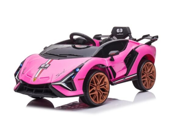 Carrinho Esportivo Elétrico Infantil - Rosa 12v