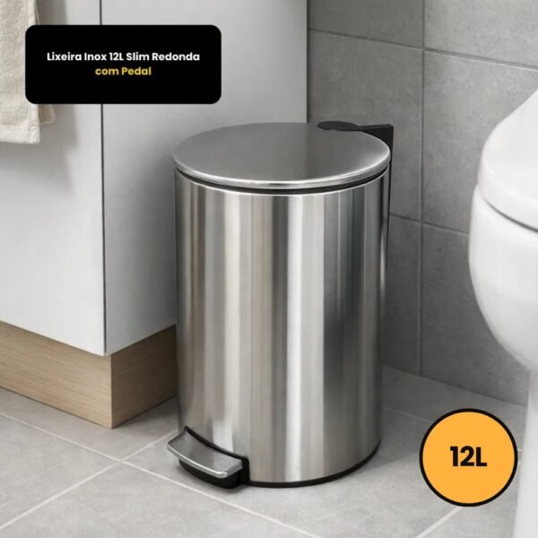 vuo5jrn2vn-xl-1.jpg Lixeira Inox 12L Slim Redonda com Pedal