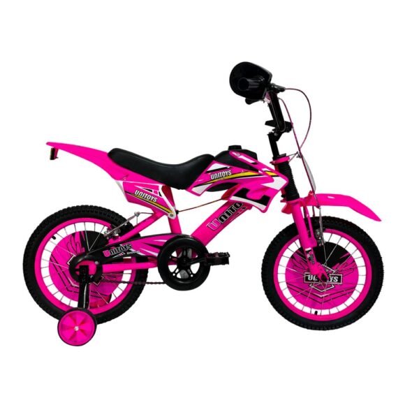 Bicicleta Infantil Moto Cross Aro 16 - Rosa