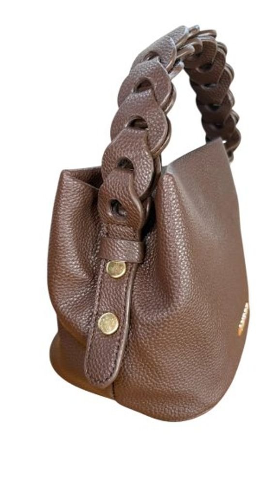 Bolsa Feminina Transversal com Alça Trançada