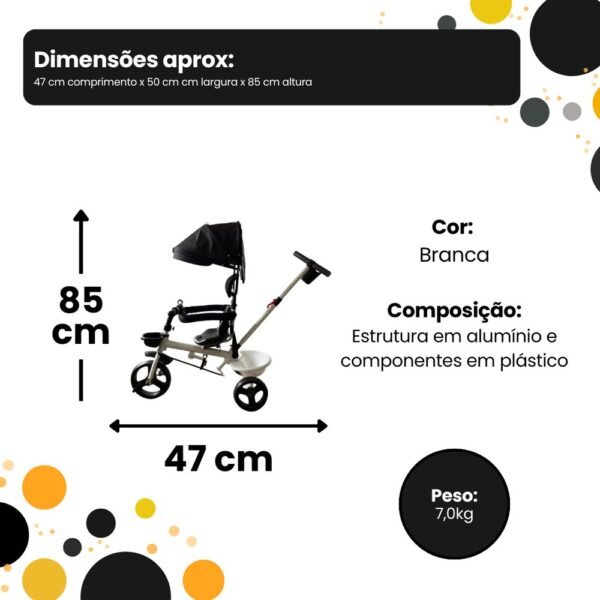 x3wn13gt8d-xl-1.jpg Triciclo Infantil com Empurrador Comfort Branco