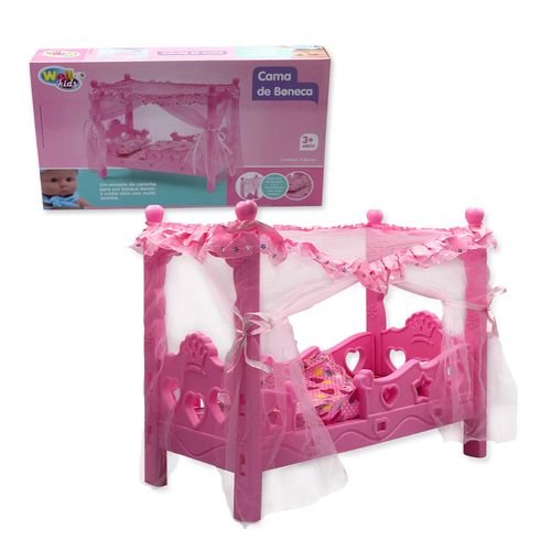 x86e7z7dj7j-lg.jpg Berço de Boneca com Colchão com Mosqueteiro