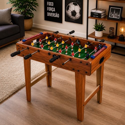 xgtx53ujej-lg-2.jpg Mesa Infantil 69cm Pebolim Portátil com Pé