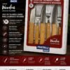 Jogo de Talheres Jumbo para Churrasco inox 6 Peças