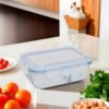 xyuevg0sz2-xl-1.jpg Pote Retangular Hermético Com Divisória Vidro 1040ml