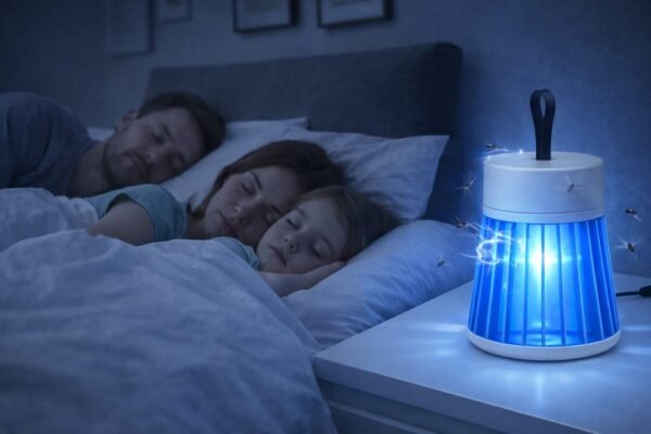 Luminária Mata Mosquito Repelente USB Portátil Elétrica Anti Insetos