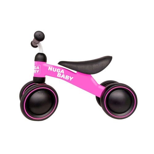yeejj4hzw2p-lg-2.jpg Bicicleta Infantil Nuga Sem Pedal 4 Rodas - Rosa