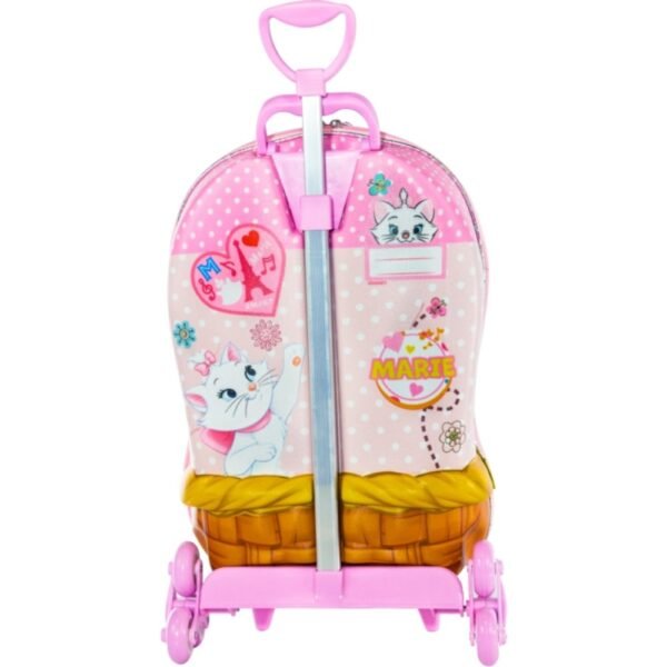 ymxhbx6mfj-xl-1.jpg Mala Infantil Gatinha Marie 3D com Rodinhas - Rosa