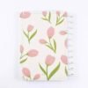 Caderno Tulipa Capa Dura Reposicionável Disco Floral Grande G