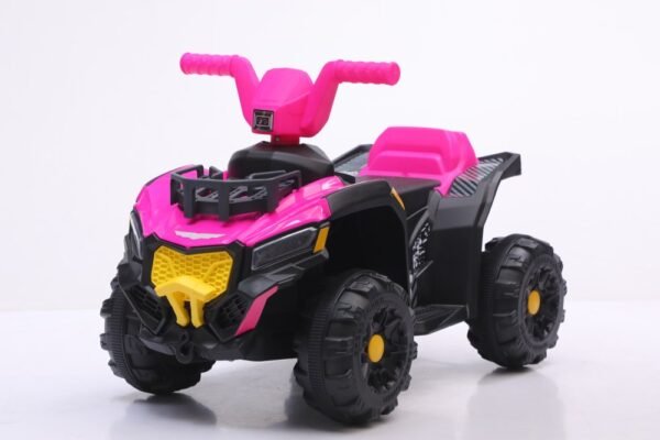 z6u6yb7erj-xl-1.jpg Quadriciclo Infantil Elétrico Adventure - Rosa