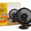 Ventilador De Mesa Portátil USB Silencioso Compacto - Sortida