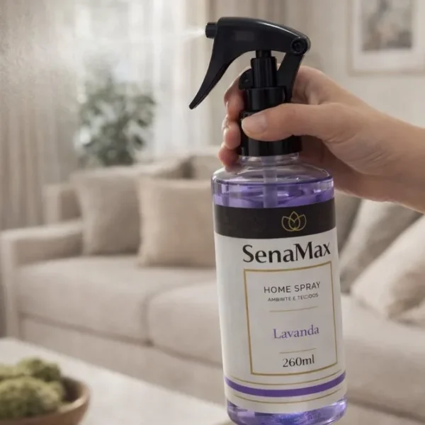 Spray Para ambientes e tecidos Lavanda 260ml - Roxa - 4