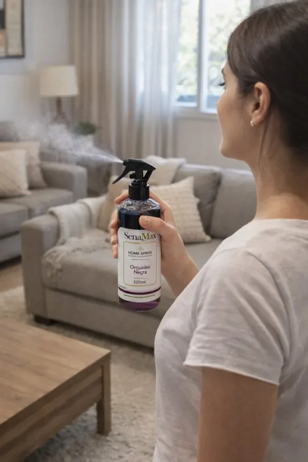 0000001745-4 Spray Para ambientes e tecidos Orquídeas Negras 260ml - Roxa - 4
