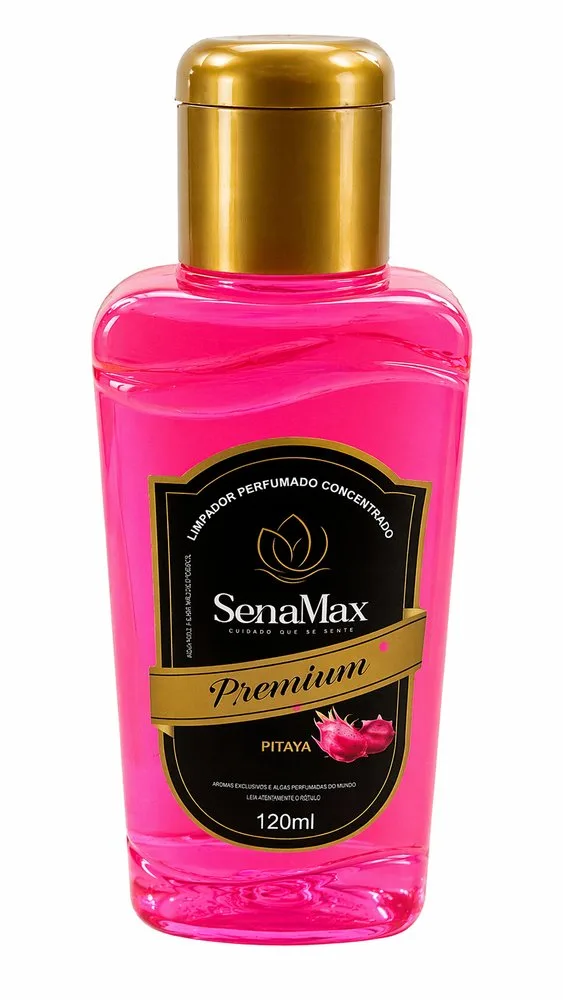 Limpador Perfumado Aroma Intenso Pitaya Premium 120ml - Rosa - 3
