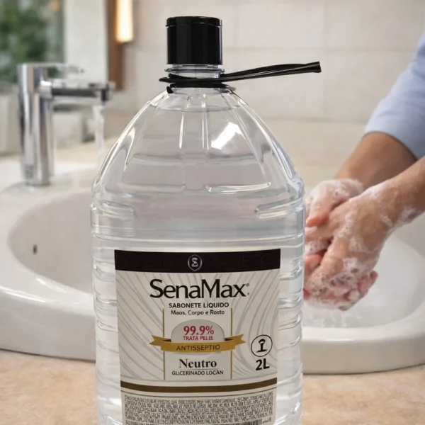 0000002788-4 Sabonete liquido Antisséptico para mãos, corpo e rosto 2l - 4