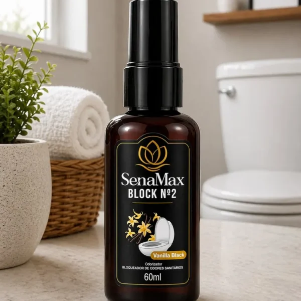Bloqueador de Odores Sanitário Vanilla Black 60ml