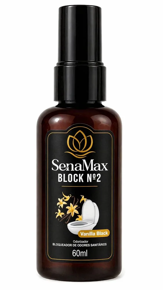 0000002997-2 Bloqueador de Odores Sanitário Vanilla Black 60ml - 2