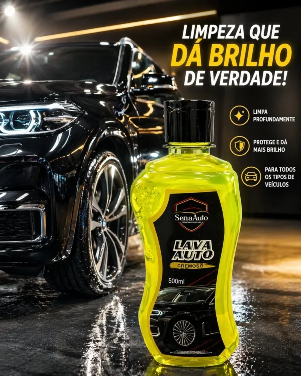 0000003097-1 Lava Auto liquido cremoso 500ml - verde