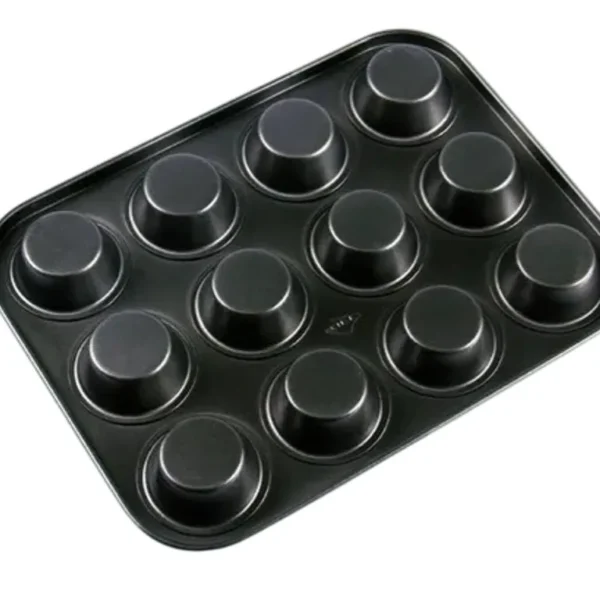 000179-1 Forma Para Cupcakes Antiaderente 12 Cavidade