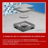 Ralo Oculto 15x15 Seca Piso Porcelanato - 4