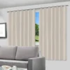 Cortina Blackout Bege - 280x240cm - c/ alça p/ varão - 2