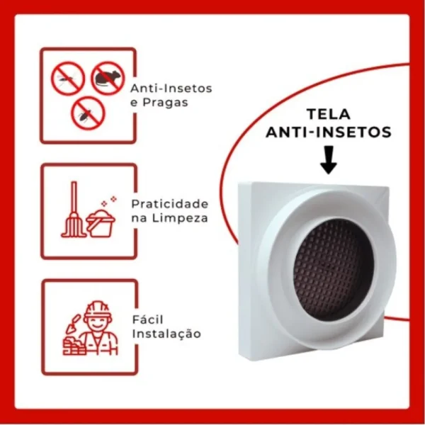 004-2 Ralo 10x10 Oculto Seca Piso/porcelanato Inteligente Branco - 2