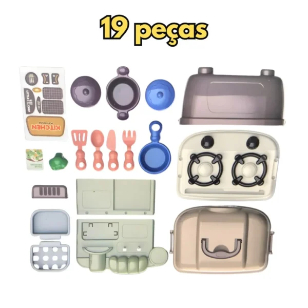 Kit Cozinha Infantil com 19 Peças - 2