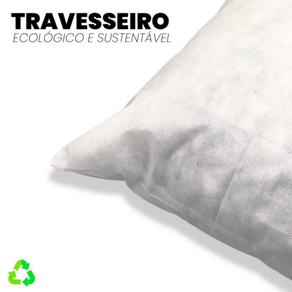 Travesseiro de Poliéster Fiori Suporte Médio 65cm x 45cm - 6