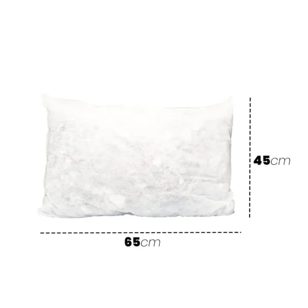 Travesseiro de Poliéster Fiori Suporte Médio 65cm x 45cm - 7