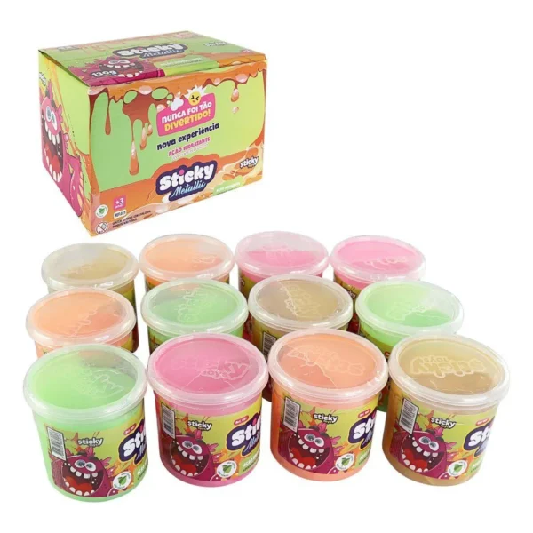 021-5 Pote de Slime Geleca Metallic - 130gr - 5