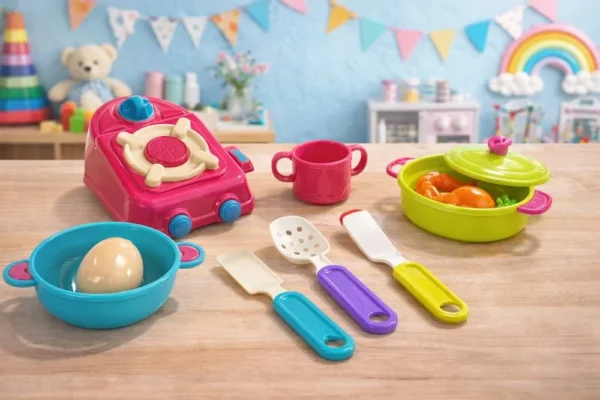 0284-3 Kit Cozinha Infantil Brinquedo Com Acessórios e Utensílios - 3