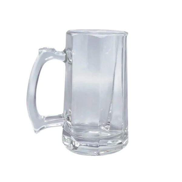 Caneca de Chopp de Vidro - 370ml - 2
