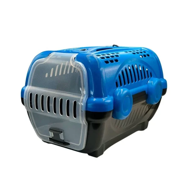 Caixa de Transporte para Pet - Azul e Preto - 3