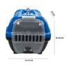 Caixa de Transporte para Pet - Azul e Preto - 4