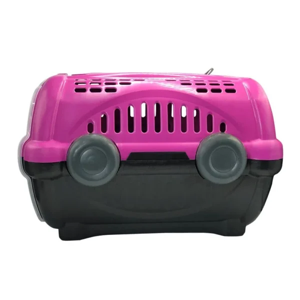 0513-3 Caixa de Transporte de Pet N2 - Rosa e Preto - 3