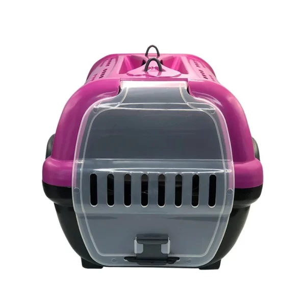 0513-4 Caixa de Transporte de Pet N2 - Rosa e Preto - 4