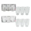 Kit 6 Copos de Vidro 200ml Arizona Transparente - 4